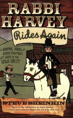 Rabbi Harvey Rides Again book cover
