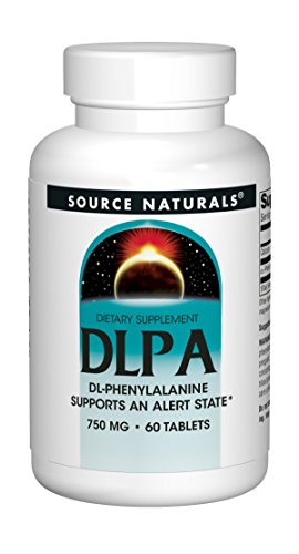 Source Naturals DLPA DL-Phenylalanine* - 750 mg - 60 Tablets