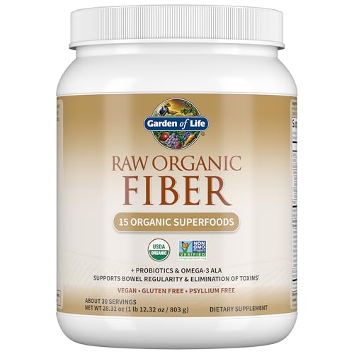 Garden of Life Raw Organic Superfood Fiber Superior Quality A great option that our nutrition