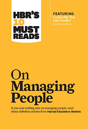 HBR's 10 Must Reads on Managing People book cover