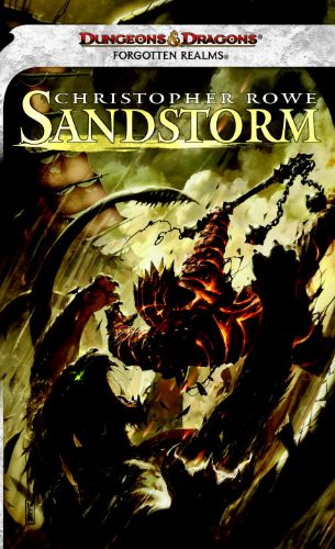 Sandstorm (By: Christopher Rowe) cover