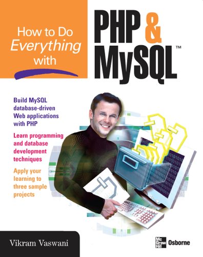 How to Do Everything with PHP and MySQL (By: Vikram Vaswani) cover