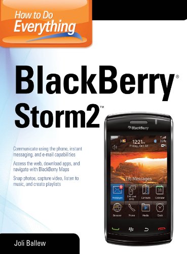 How to Do Everything BlackBerry Storm2 (By: Joli Ballew) cover