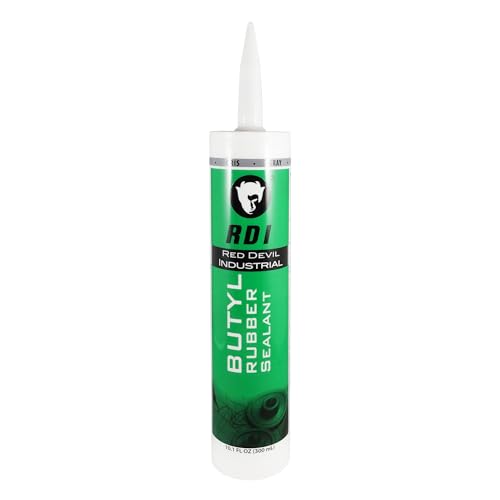 Red Devil 0697GI RD Pro Butyl Rubber Sealant, 10.1 oz.