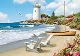 Ravensburger Sunlit Rivages 300 Pc Grand Format Puzzle