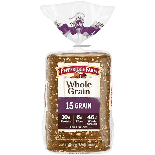 Pepperidge Farm Whole Grain 15 Grain Bread, 24 Oz Loaf
