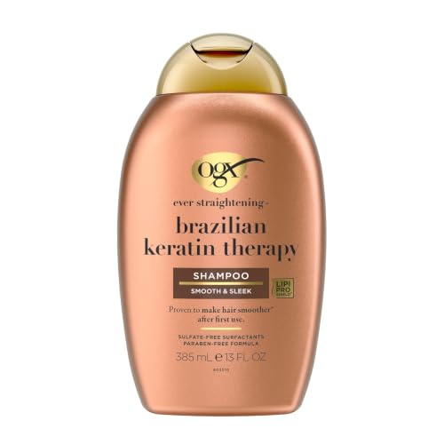 (-26%) OGX Brazilian Keratin Smooth Glättendes Shampoo, 385 ml