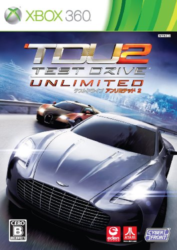 XBox360の名作・レーシングゲーム人気投票＆ランキング【RCG】　35位　テストドライブ アンリミテッド 2の画像