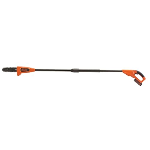 BLACK+DECKER 20V MAX Cordless Pole Saw Kit with Battery and Charger, 8-Inch
