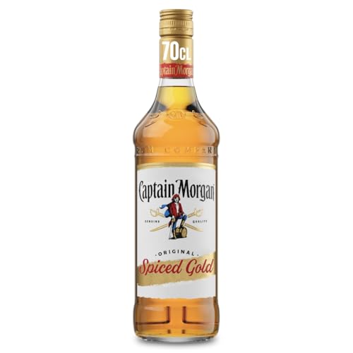 (-47%) Captain Morgan Original Spiced Gold | Blended Rum |Gewürze und Vanille-Aromen| Karibisches Flair |für Cocktails & Longdrinks | 35% vol | 700ml Einzelflasche |