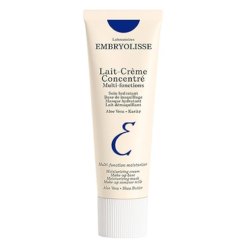 Embryolisse Lait-Crème Concentré, Multifunction Daily Moisturizer, Primer, and Makeup Remover, Suitable for All Skin Types. French Face Cream With Shea Butter & Aloe Vera, 1.01 Fl Oz