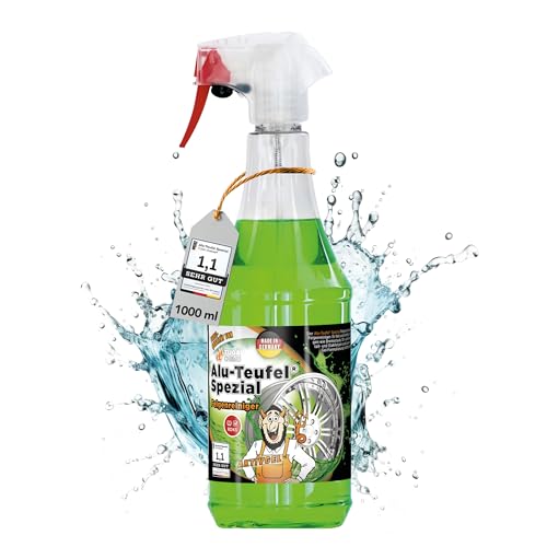 (-25%) TUGA Chemie Alu-Teufel Spezial Felgenreiniger Grün, 1 L, Wirkindikator
