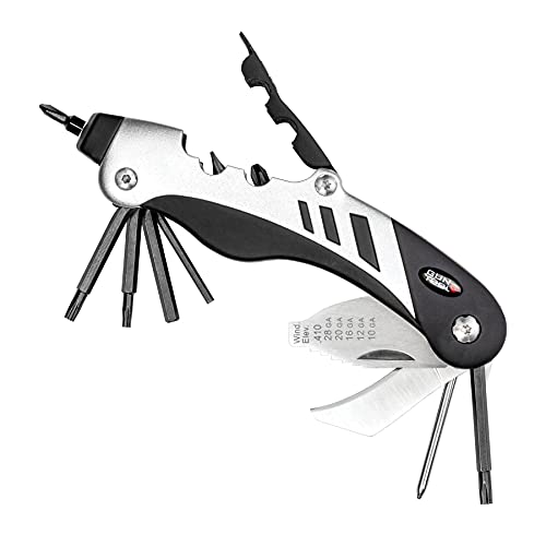 Real Avid Gun Tool - 18-In-1 Gunsmithing Shotgun & Rifle Multi Tool - Bit Driver, Torq Bits, Choke Tube Wrench, Allen Wrench, Scope Tool, & Punch Tool