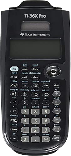 Texas Instruments TI-36X Pro Engineering/Scientific Calculator | 9.7 Inch | Black.