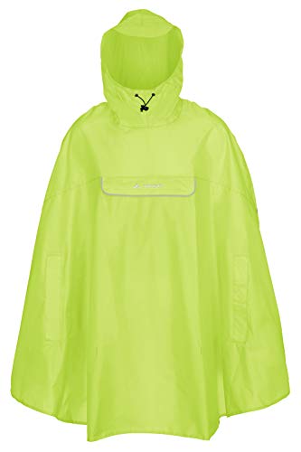 (-40%) VAUDE Valdipino Regenponcho Rad-Poncho, wasserdicht – Lemon – Gr. L
