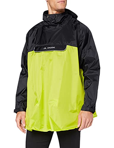 (-47%) VAUDE Valero Regenponcho Unisex Fahrradregenponcho – Lemon – Gr. XL