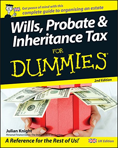 Wills, Probate and Inheritance Tax for Dummies book cover