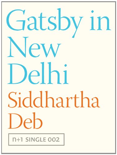 Gatsby in New Delhi book cover