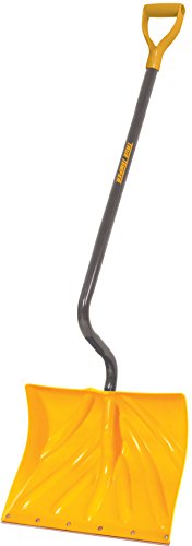 True Temper 18-Inch Ergonomic Snow Shovel with Cushion Grip Handle