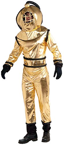 Rubies Deep Sea Diver Costume for Adults, Men's Standard