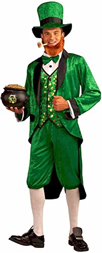 Rubies Mr. Leprechaun Costume for Adults, Men's Standard Green