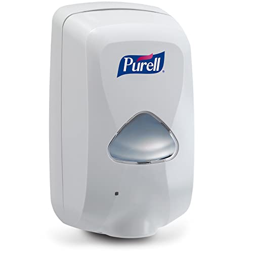 Purell TFX Touch-Free Foam Hand Sanitizer Dispenser, White, for PURELL TFX 1200 mL Foam Hand Sanitizer Refills (Pack of 