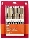 Sakura Pigma Micron Fine Liners (6ct)