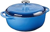 Lodge 5 Quart Enameled Cast Iron Dutch Oven