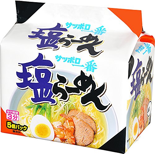 Sapporo Ichiban Shio Ramen (5-pack × 6)
