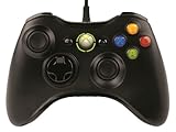 マイクロソフト ゲームコントローラー 有線/Xbox/Windows対応 ブラック Xbox360 Controller for Windows 52A-00006
