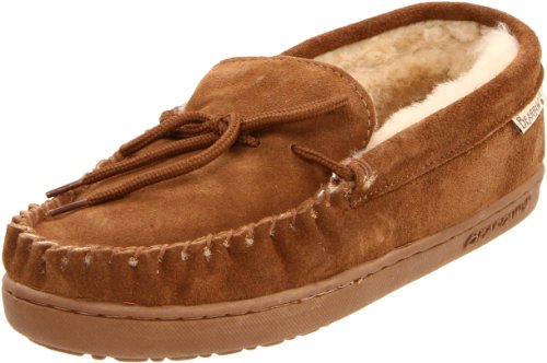 BEARPAW Men's Moc II Hickory Size 9 | Men's Slipper | Men's Shoe | Comfortable & Lightweight