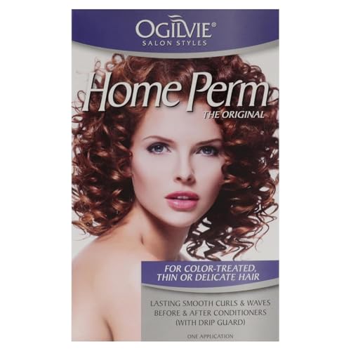 Ogilvie Salon Styles Home Perm The Original - For Color Treated, Thin, or Delicate Hair - 1 Application