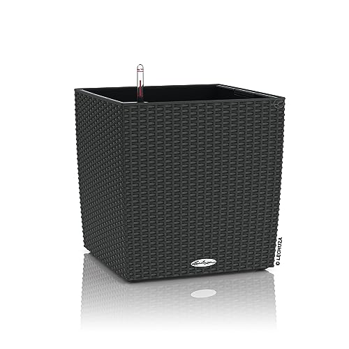 (-25%) Lechuza-Gefäß mit Bewässerungssystem Cube Cottage 40 Granit