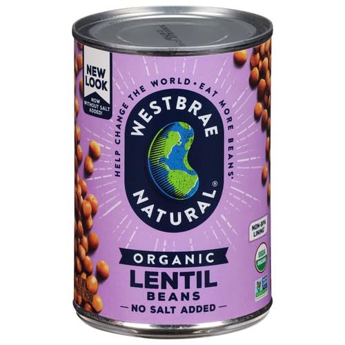 WESTBRAE NATURAL Organic Lentils, 15 OZ