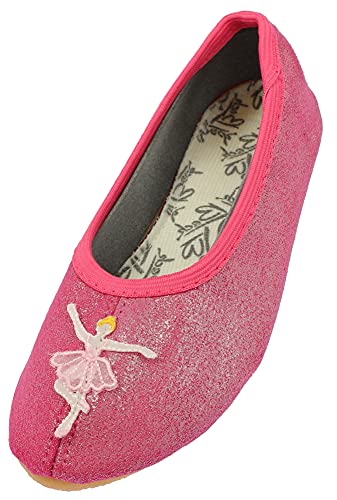 🔥 STARKER PREIS (-36%) Beck Mädchen ballerina's Gymnastikschuhe, Pink, 24 EU