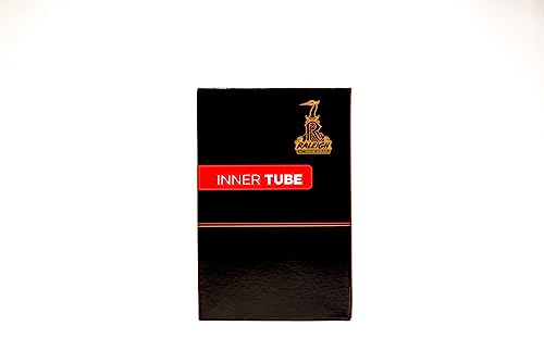 Raleigh TA408LV Long Valve Inner Tube - Black, 26x1.95/2.125 Inch