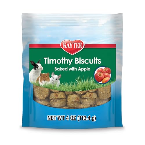 Kaytee Timothy Biscuits - Baked With Apple Inexpensive, packed with sun-cured hay, apples