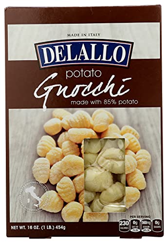 DeLallo Traditional Italian Potato Gnocchi, 1lb