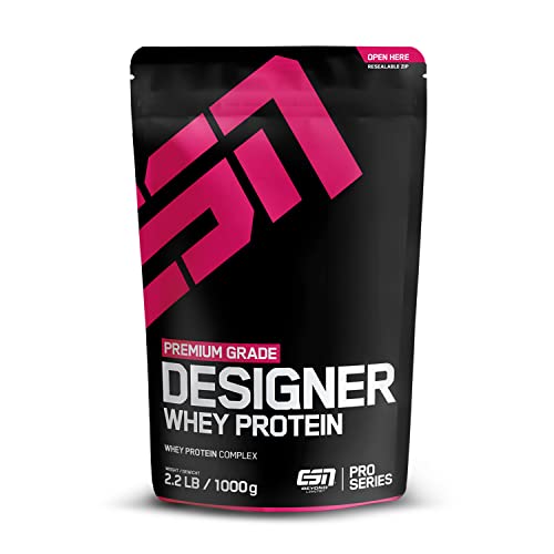 ESN Whey Protein Powder, Designer Chocolate Protein Powder, 1000g, 33 Servings with up to 23g Protein per Serving, Vegetarian