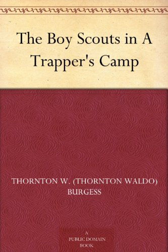 The Boy Scouts in A Trapper's Camp cover