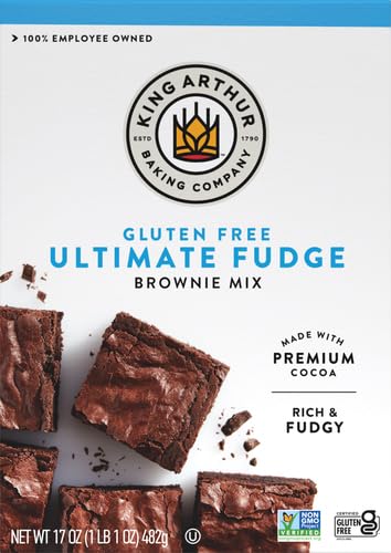 King Arthur, Gluten Free Brownie Mix, 17 Ounce