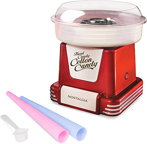 Nostalgia Cotton Candy Machine Retro Red