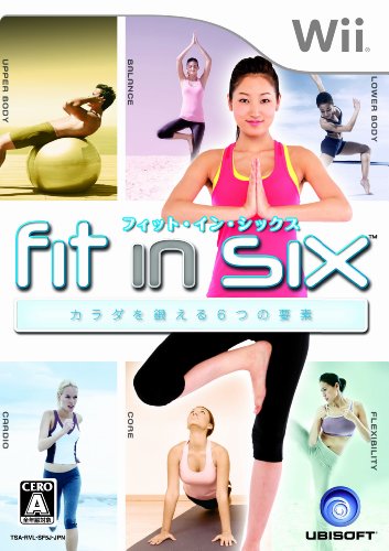 Wiiの名作・スポーツ・ゲーム人気投票&ランキング【Sports】 83位 フィット・イン・シックス カラダを鍛える6つの要素の画像