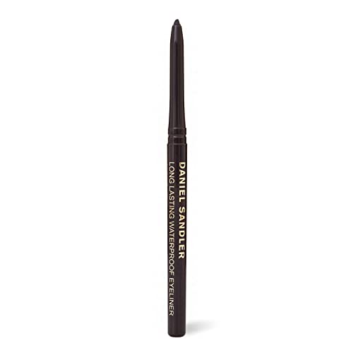 Daniel Sandler WATERPROOF VELVET EYELINER, GREY - Long-Wearing Twist-Up Pencil with Vitamin C & E - Buildable Rich Colour, Smudge Proof Eyeliner That Lasts All-Day