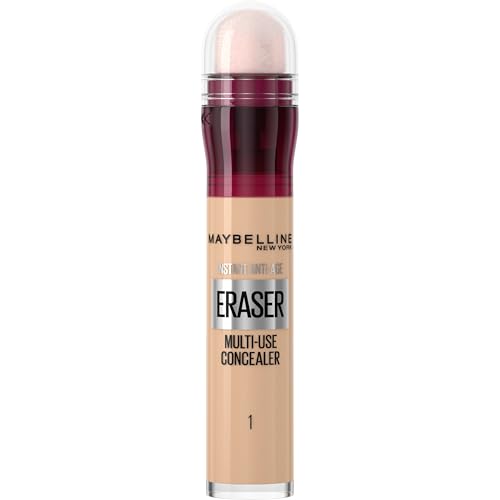 Maybelline Instant Age Rewind Eraser Dark Circles Treatment Multi-Use Concealer, 120, 1 Count (Packaging May Vary)