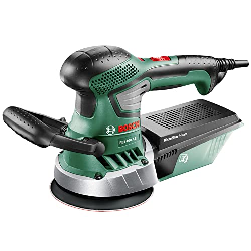 🔥 STARKER PREIS (-53%) Bosch Exzenterschleifer PEX 400 AE (370 Watt, im Koffer)