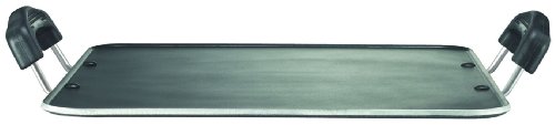 Prestige Aluminium Omega Select Plus Residue Free Non-Stick Heavy Gauge Square Tawa, 30 cm, Black Prestige Aluminium Omega Select Plus Residue Free No