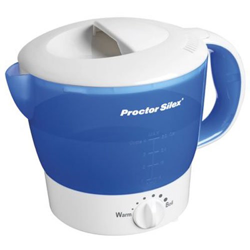 Proctor Silex 32-oz Hot pot Its pricier counterparts perform better, but it's hard to argue with