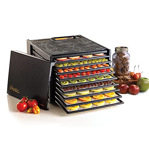 Excalibur Electric Food Dehydrator Machine 9-Tray with Adjustable Thermostat, Accurate Temperature Control and Fast Drying with 15 Square...