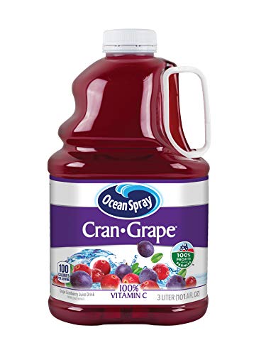 Ocean Spray® Cran-Grape® Cranberry Grape Juice Drink, 101.4 Fl Oz Bottle (Pack of 1)